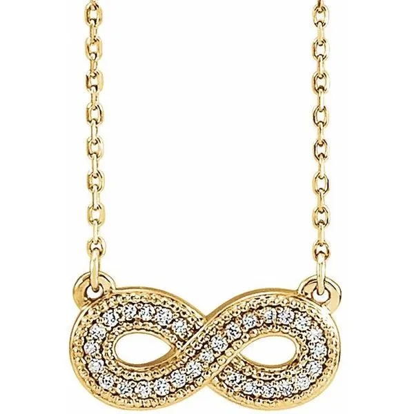 Infinity-Inspired Necklace James & Williams Jewelers Berwyn, IL