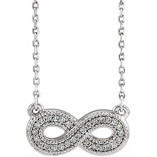 Infinity-Inspired Necklace Arnold's Jewelry and Gifts Logansport, IN