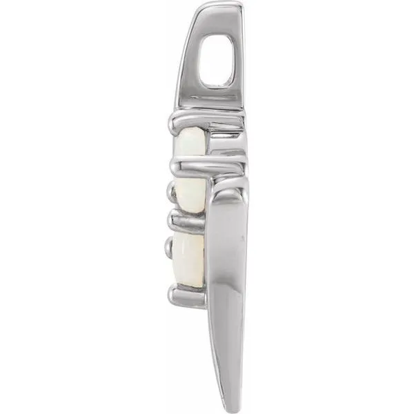 Two-Stone Pendant Image 2 Hopman Jewelers Elkhart, IN