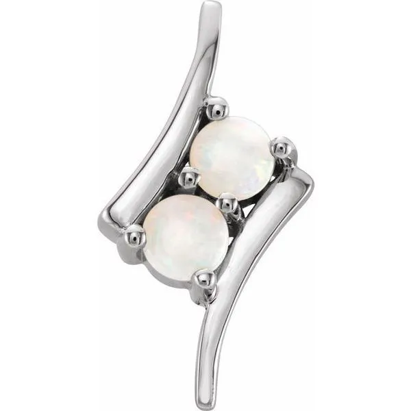Two-Stone Pendant Delfine's Jewelry Charleston, WV
