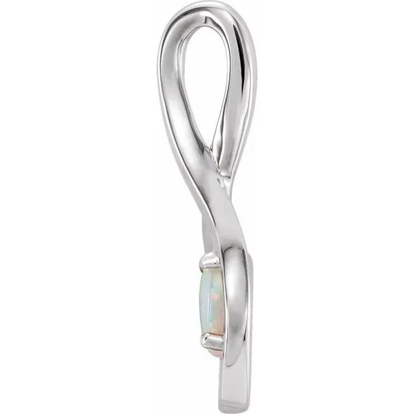 Freeform Pendant Image 2 Hopman Jewelers Elkhart, IN