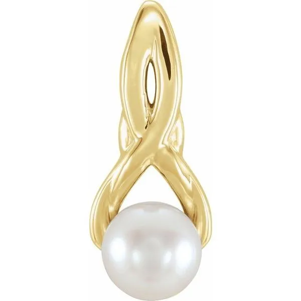 Pearl Freeform Pendant J. Meredith Jewelers Delafield, WI