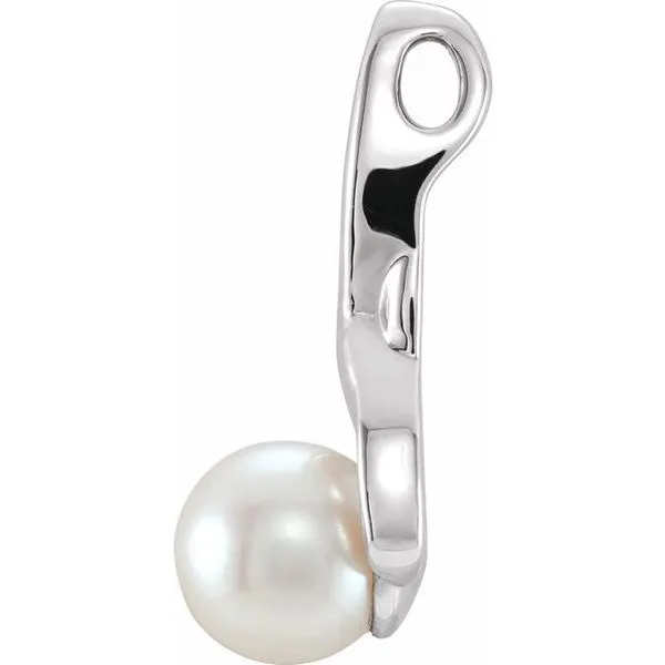 Pearl Freeform Pendant Image 2 Hopman Jewelers Elkhart, IN
