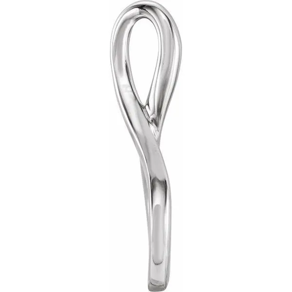 Freeform Pendant Image 2 James & Williams Jewelers Berwyn, IL