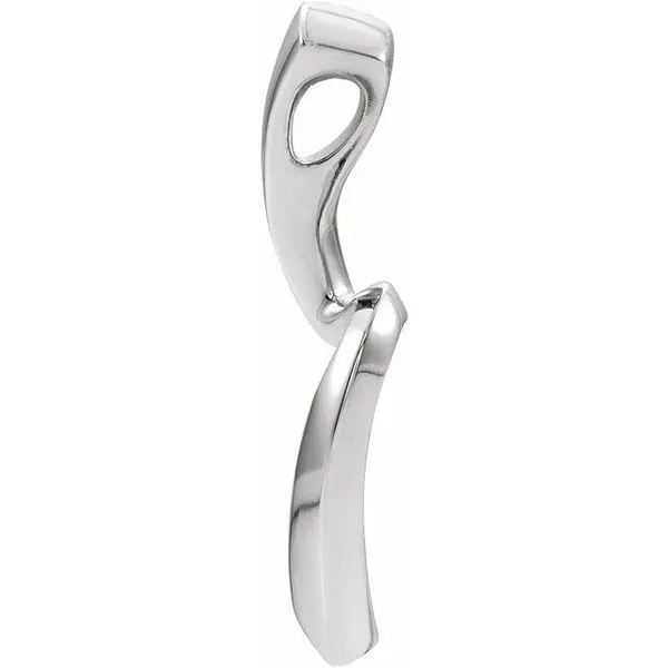 Freeform Pendant Image 2 Linwood Custom Jewelers Linwood, NJ