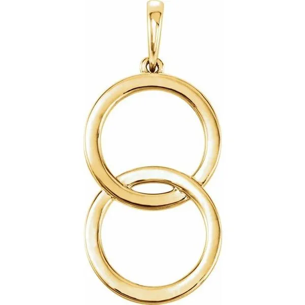 Interlocking Circle Pendant J. Meredith Jewelers Delafield, WI