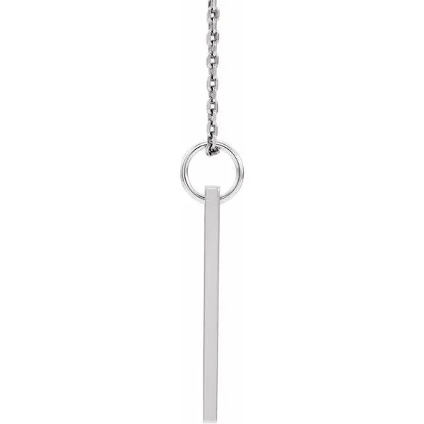 Engravable Bar Necklace Image 2 James & Williams Jewelers Berwyn, IL