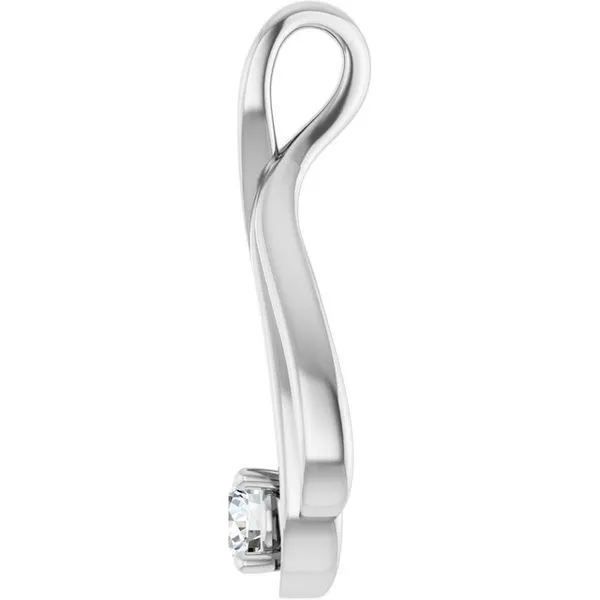 Solitaire Pendant Image 3 Arnold's Jewelry and Gifts Logansport, IN