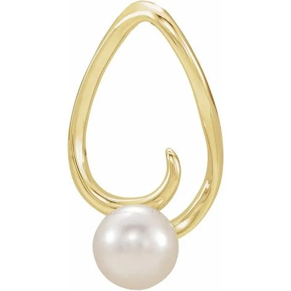 Pearl Freeform Pendant Scirto's Jewelry Lockport, NY