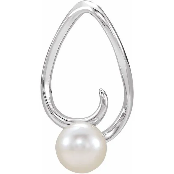 Pearl Freeform Pendant Hopman Jewelers Elkhart, IN