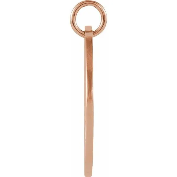 Engravable Pierced Heart Pendant Image 3 J. Meredith Jewelers Delafield, WI