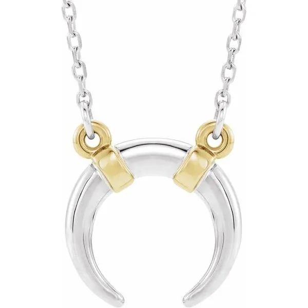 Crescent Moon Necklace James & Williams Jewelers Berwyn, IL