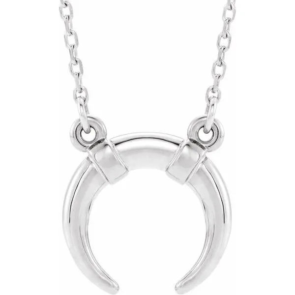 Crescent Moon Necklace James & Williams Jewelers Berwyn, IL