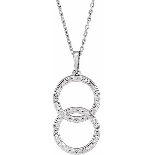 Interlocking Circle Necklace Arnold's Jewelry and Gifts Logansport, IN