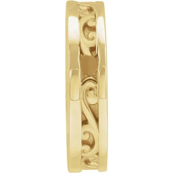 Engravable Disc Pendant Image 2 Becky Beck's Jewelry DeKalb, IL