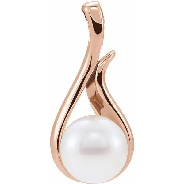 Pearl Freeform Pendant Scirto's Jewelry Lockport, NY