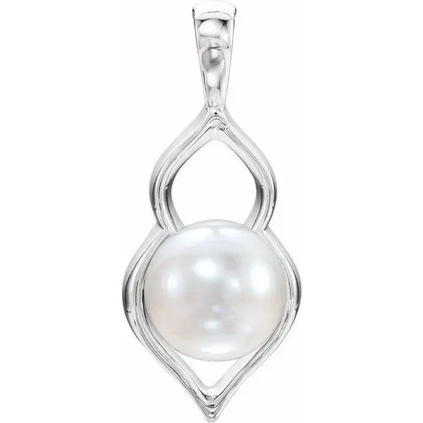 Pearl Freeform Pendant Hart's Jewelers Grants Pass, OR