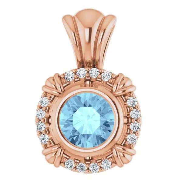 Halo-Style Pendant Becky Beck's Jewelry DeKalb, IL