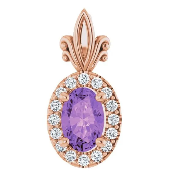 Halo-Style Pendant Hart's Jewelers Grants Pass, OR