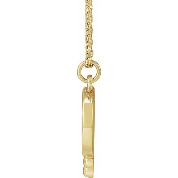 Beaded Disc Necklace Image 2 Hart's Jewelers Grants Pass, OR