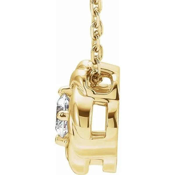 Knot Necklace Image 2 Hart's Jewelers Grants Pass, OR