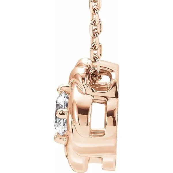 Knot Necklace Image 2 Hart's Jewelers Grants Pass, OR