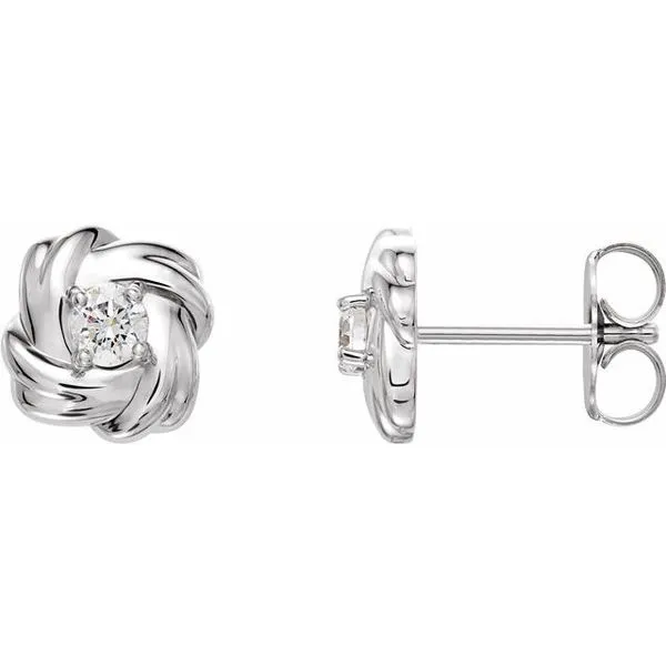 Knot Earrings Hopman Jewelers Elkhart, IN