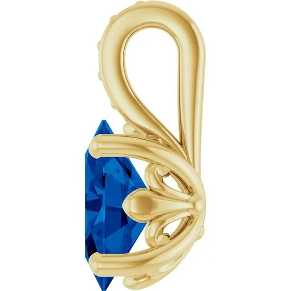 Solitaire Pendant Image 3 Scirto's Jewelry Lockport, NY