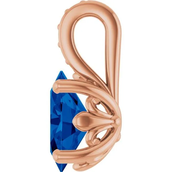 Solitaire Pendant Image 3 Hart's Jewelers Grants Pass, OR