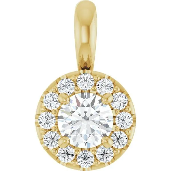 Halo-Style Pendant Hart's Jewelers Grants Pass, OR