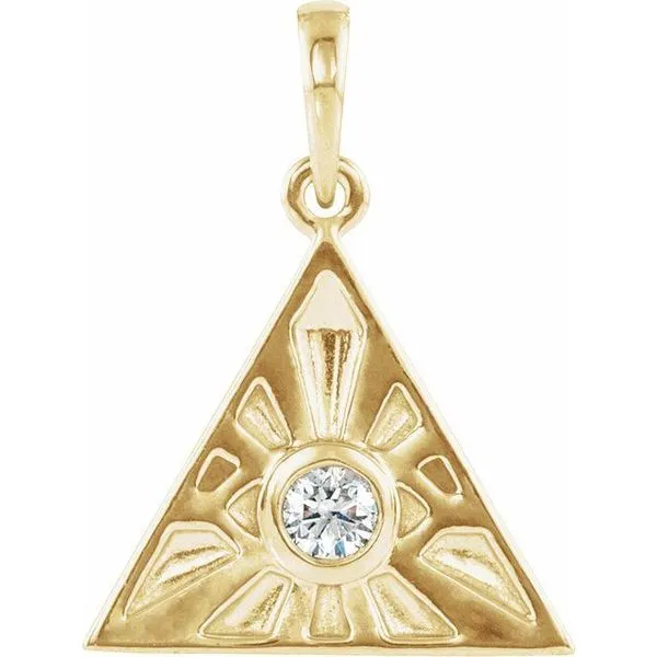 Eye of Providence Pendant Hart's Jewelers Grants Pass, OR