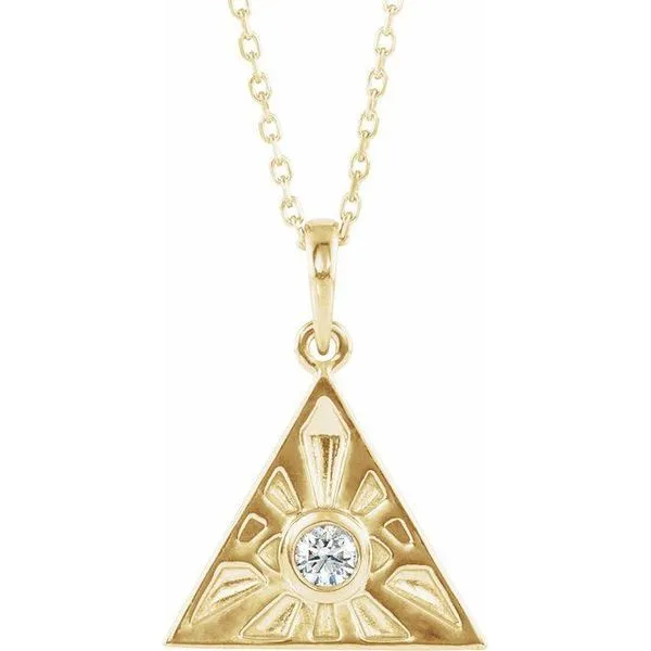 Eye of Providence Necklace Rasmussen Jewelers Spanish Fork, UT
