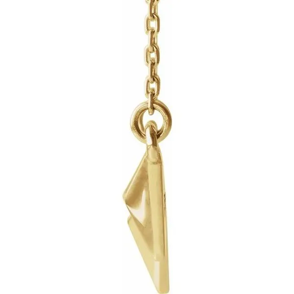 Pyramid Necklace Image 2 Scirto's Jewelry Lockport, NY