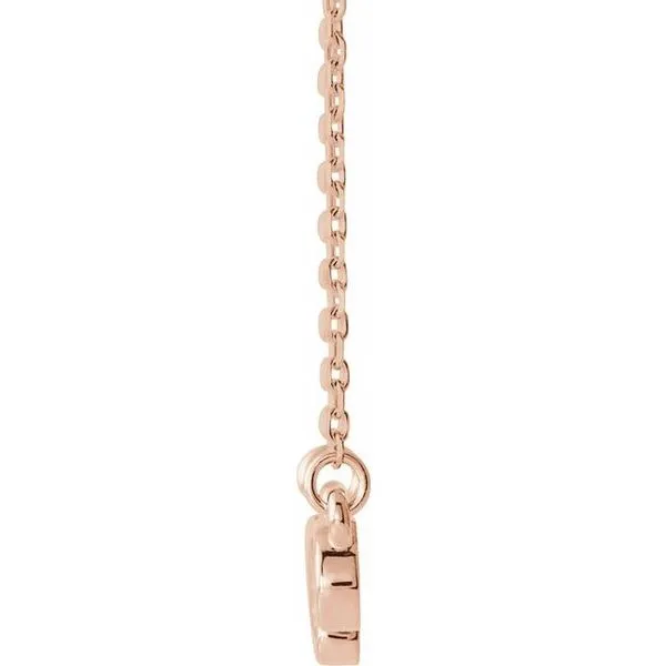 Infinity-Inspired Heart Necklace Image 2 Hopman Jewelers Elkhart, IN