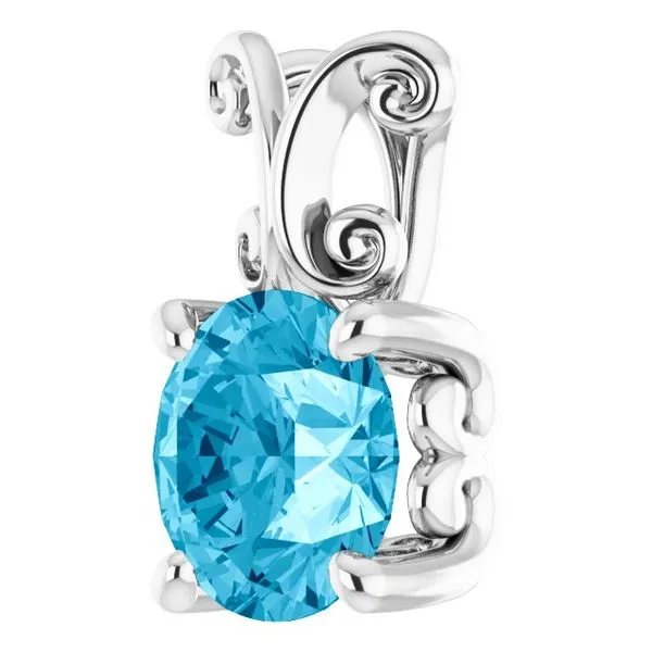 Solitaire Pendant Image 2 Rasmussen Jewelers Spanish Fork, UT