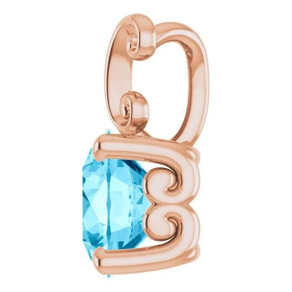 Solitaire Pendant Image 3 Rasmussen Jewelers Spanish Fork, UT