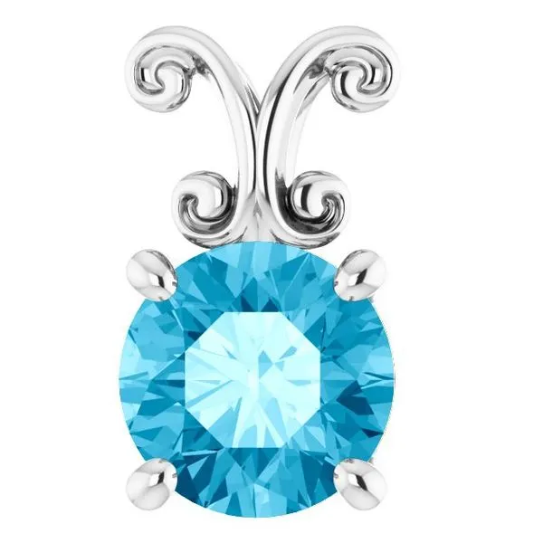 Solitaire Pendant Long Jewelers Chesapeake, VA