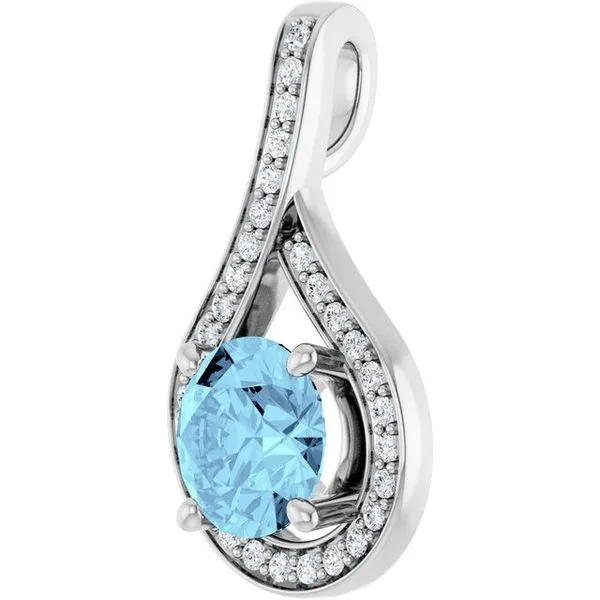 Accented Pendant Image 2 Hart's Jewelers Grants Pass, OR