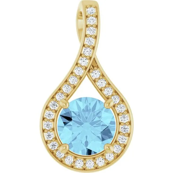 Accented Pendant Becky Beck's Jewelry DeKalb, IL