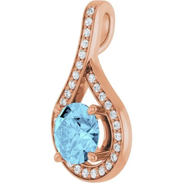 Accented Pendant Image 2 Hart's Jewelers Grants Pass, OR