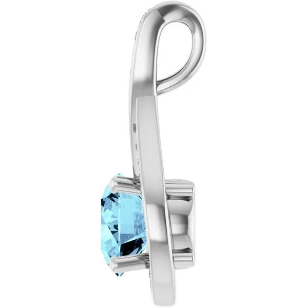 Accented Pendant Image 3 Leslie E. Sandler Fine Jewelry and Gemstones rockville , MD