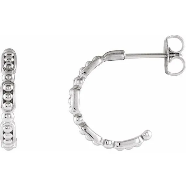 Beaded Hoop Earrings Arnold's Jewelry and Gifts Logansport, IN