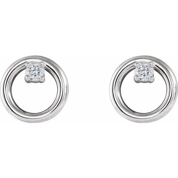 Circle Earrings Image 2 Bauble Patch Jewelers Comstock Park, MI
