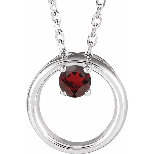 Circle Necklace Hopman Jewelers Elkhart, IN
