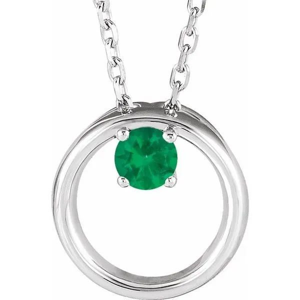 Circle Necklace Diny's Jewelers Middleton, WI