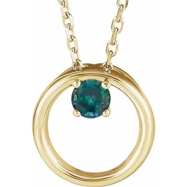 Circle Necklace M. J. Thomas Jewelers, Ltd. Stratford, CT