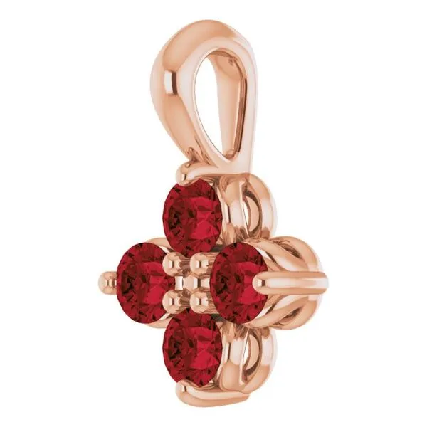 Youth Birthstone Pendant Image 2 Hopman Jewelers Elkhart, IN