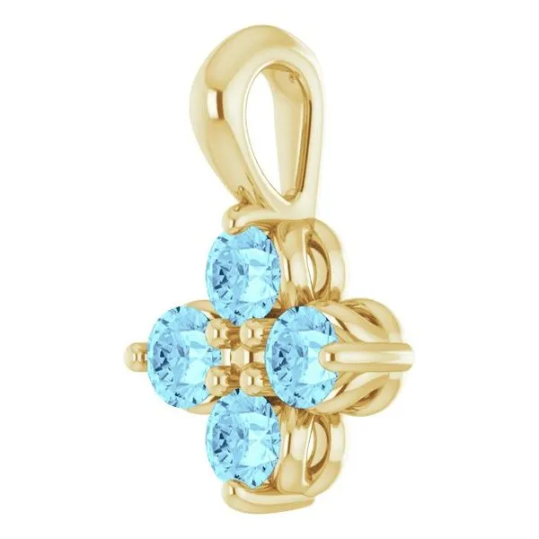 Youth Birthstone Pendant Image 2 Hart's Jewelers Grants Pass, OR