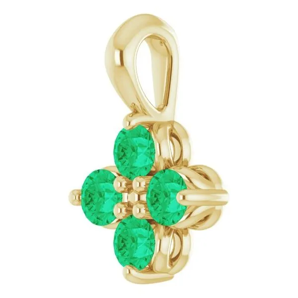 Youth Birthstone Pendant Image 2 Hopman Jewelers Elkhart, IN