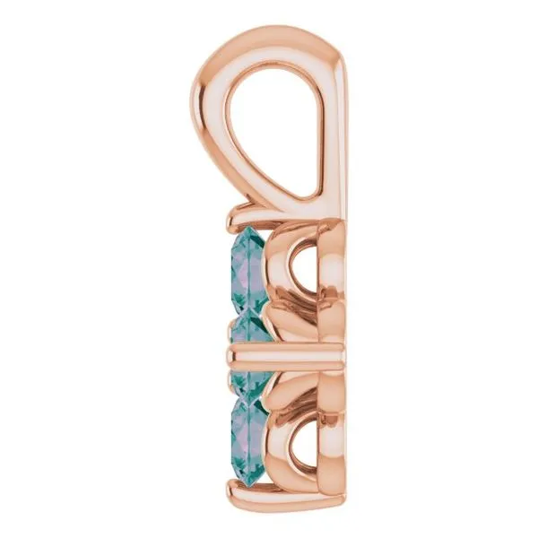 Youth Birthstone Pendant Image 3 Hart's Jewelers Grants Pass, OR